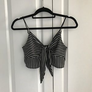 Striped Crop Top